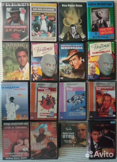 Лицензированные фильмы на DVD