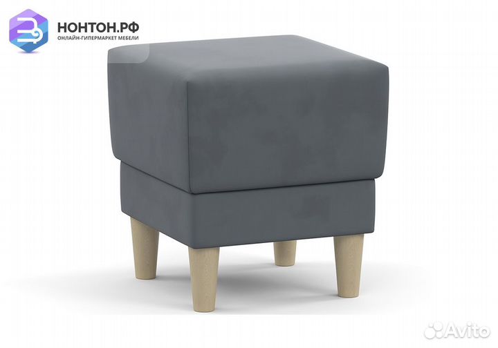 Пуф Айрин серый