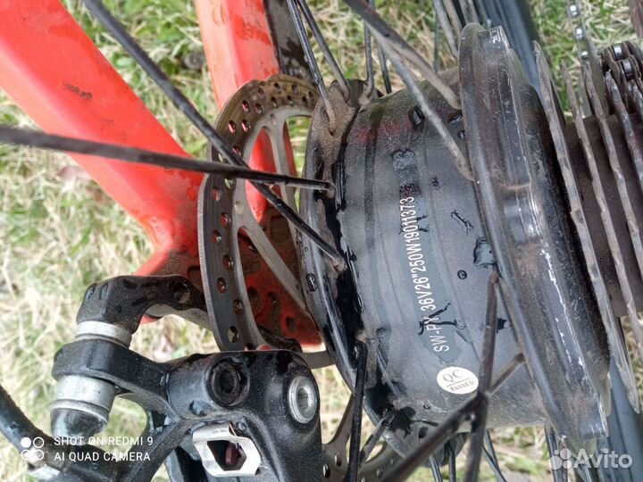 Электро велосипед монстр бу