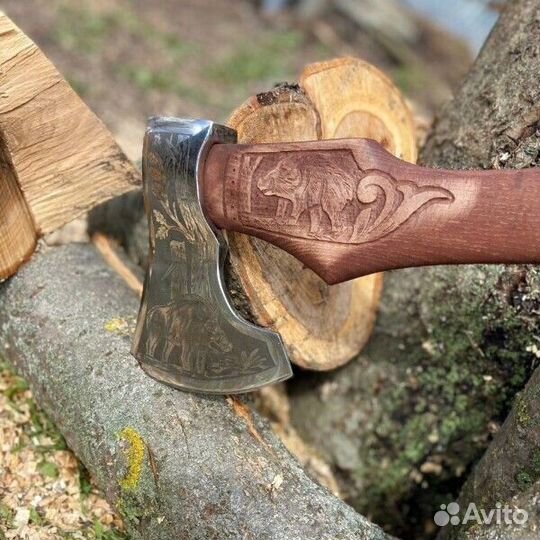 Топор Ручной работы кабан Чехол в подарок
