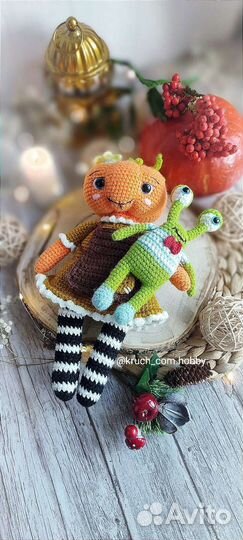 Кукла ручной работы Тыковка