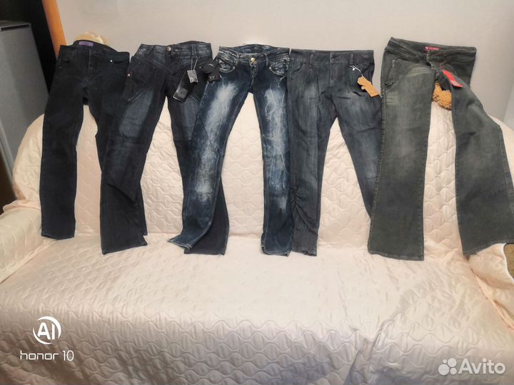 Джинсы жен. подросток р27-30