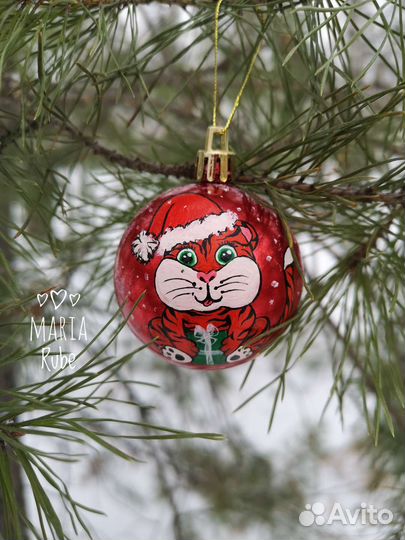 Елочные шары на заказ /ёлочные игрушки