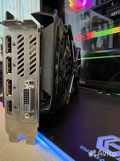 Видеокарта GTX 1070 aorus 8 гб