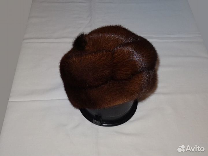 Шапка норковая женская
