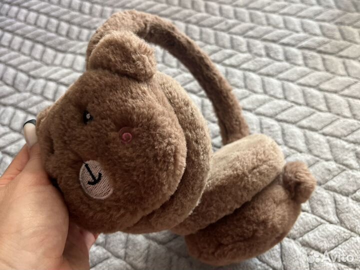 Меховые наушники