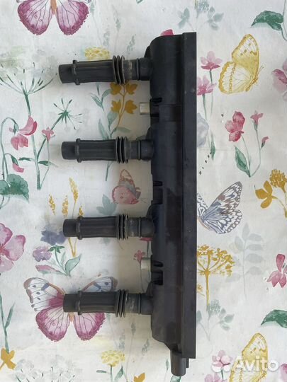 Катушка зажигания на мотор a14net Delphi