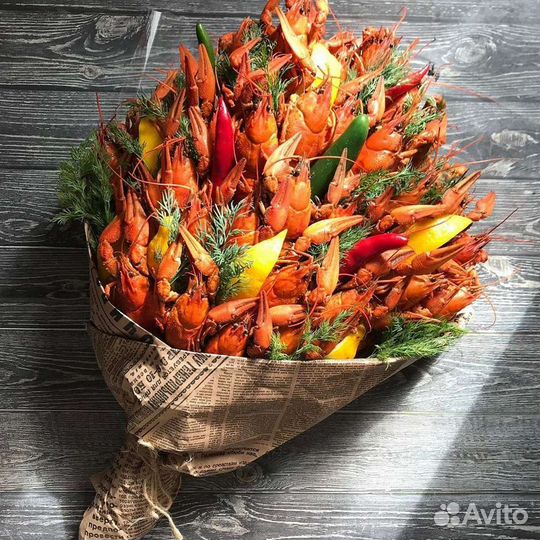 Букет из раков