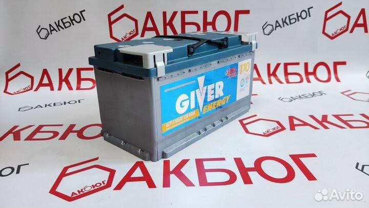 Аккумулятор гивер 110 ач Доставка/Гарантия