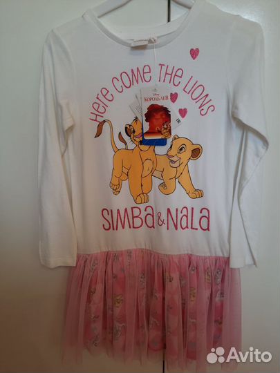 Платье для девочки новое