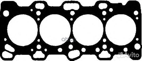 Прокладка ГБЦ Mitsubishi Galant/Space