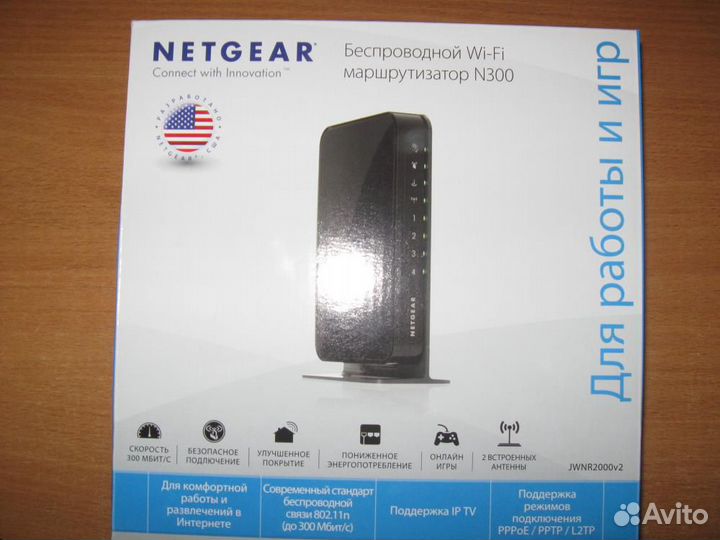 Роутер netgear jwnr2000v2