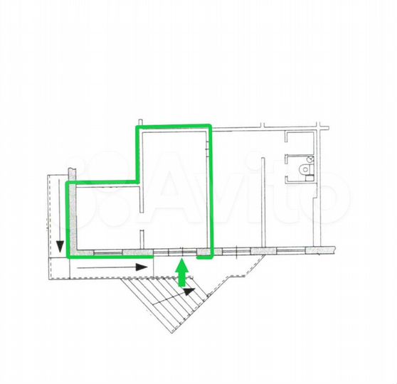 Помещение 30 кв.м