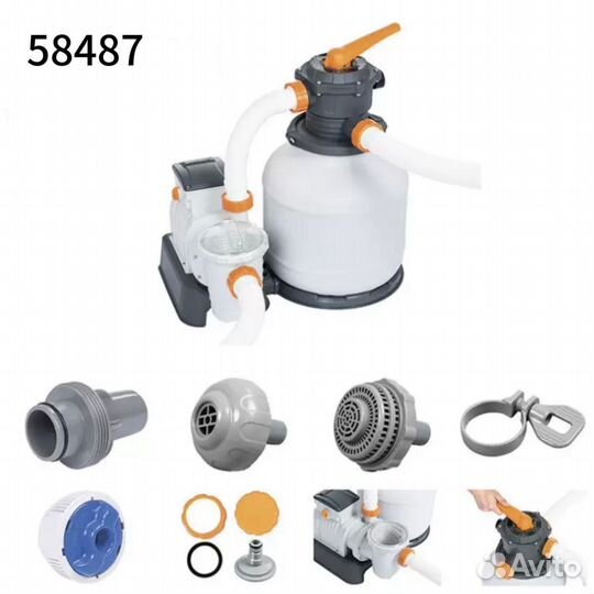 Песочный фильтр-насос bestway ART-58497