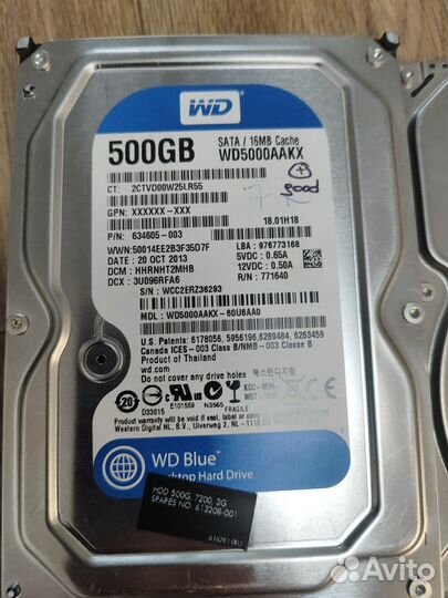 HDD 160gb/250gb/500gb/1000gb