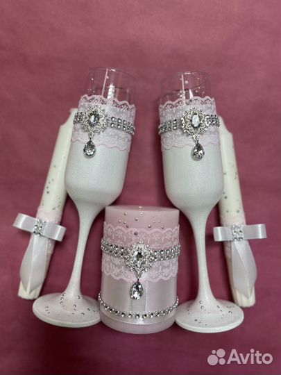 Бокалы на свадьбу
