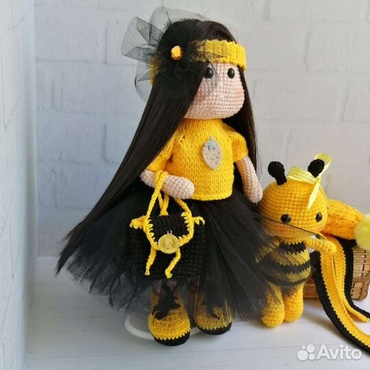 Вязаная кукла