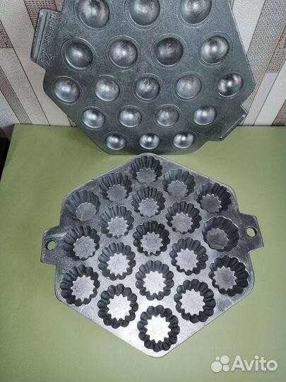 Вафельница СССР, форма для печенья и карамели