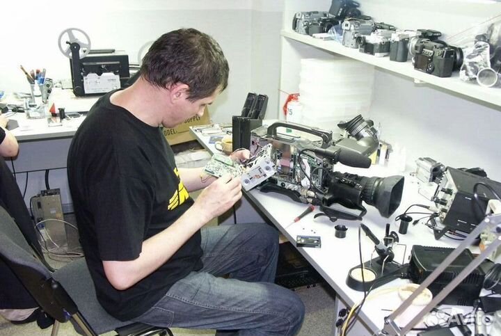 Ремонт фотоаппаратов и объективов