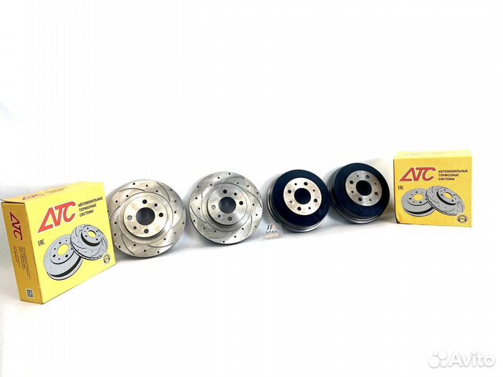 Комплект Тормозных дисков Sport+барабаны Приора