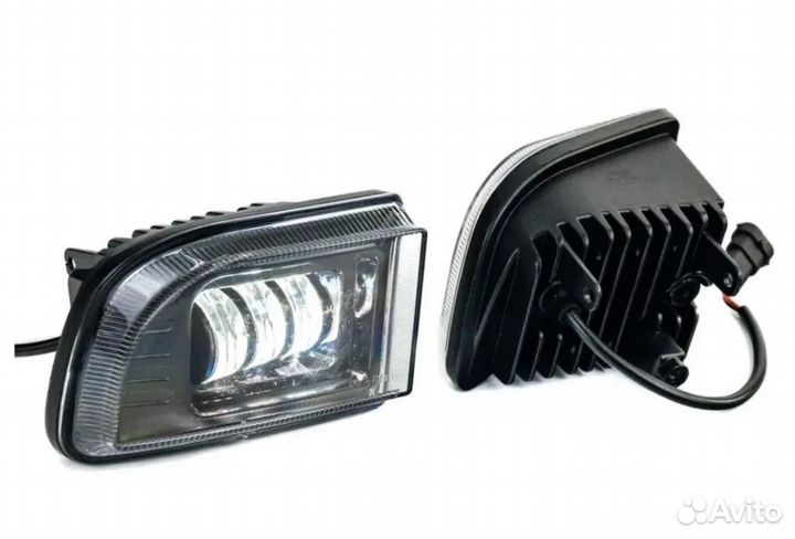 Диодные птф Sal-Man для Chevrolet Lacetti, два реж