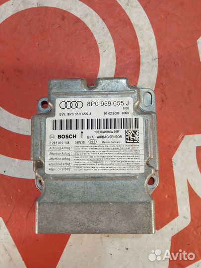 Блок аirвag SRS Аudi A3 8P