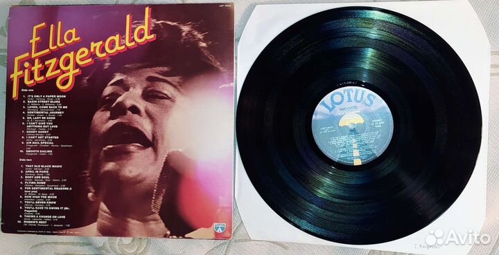 Ella Fitzgerald 20 Greatest Hits 1982 Italy Ориг