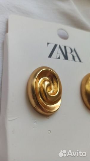 Серьги Zara оригинал