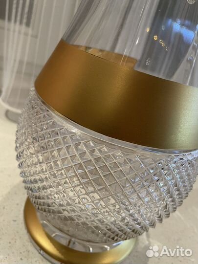 Графин со стаканами богемия