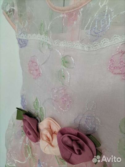 Платье для девочки р.122