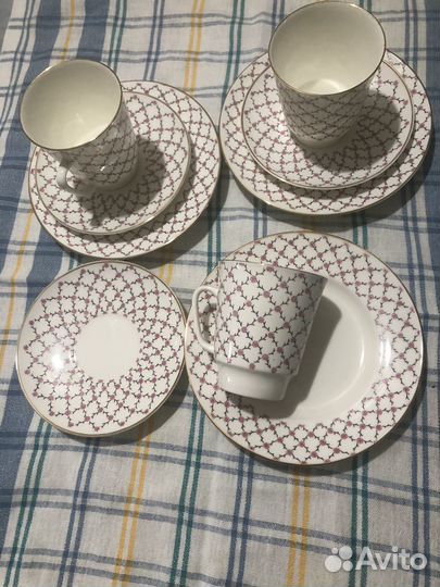 Чайно кофейные пары лфз новые СССР