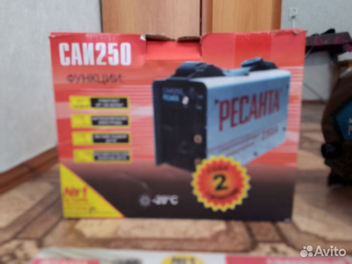 Сварочный аппарат ресанта 250 новый