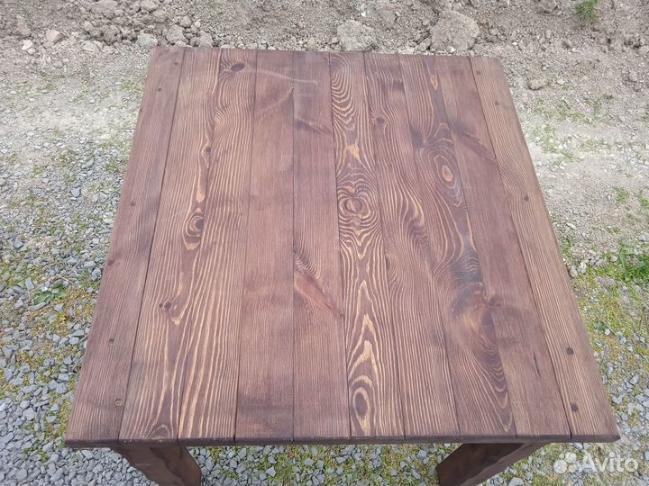 Стол деревянный Сосна Ясень