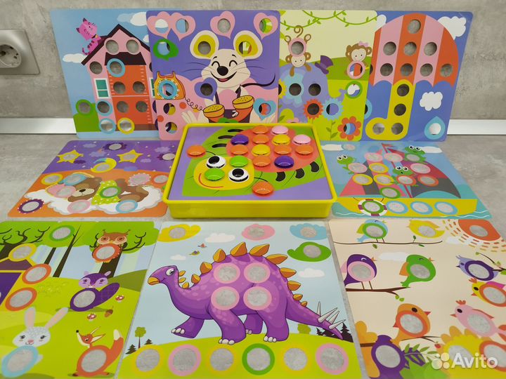 Мозайки развивающие