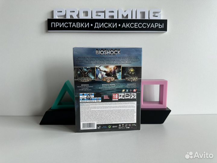 Bioshock the collection диск для Sony PS4