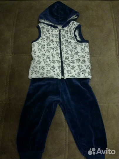 Детский теплый костюм