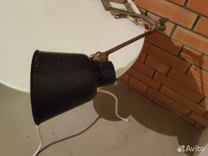 Винтажная лампа гармошка СССР