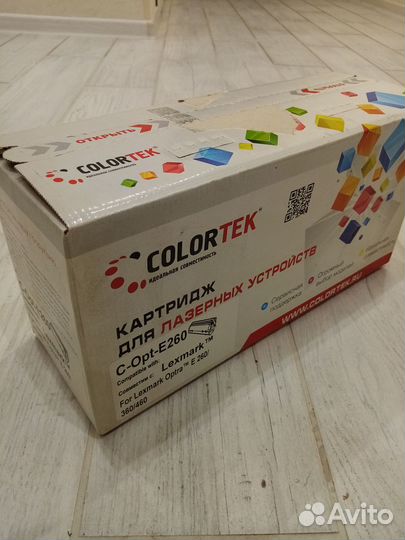 Картридж Colortek для Lexmark E260/360/460