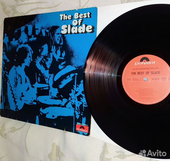 Slade The Best Of Slade 1972 Club Ed Germany LP