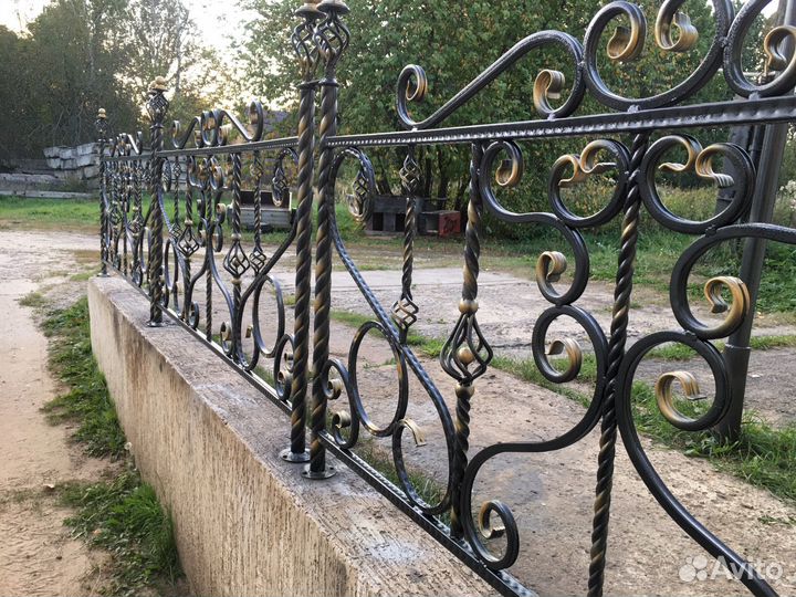 Кованые ограждения