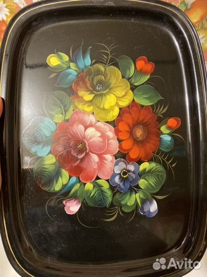 Поднос Жостово СССР