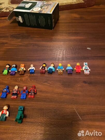 Лего мини фигурки