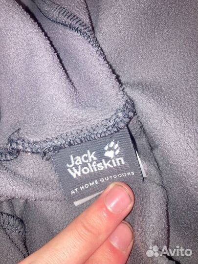 Зип худи jack wolfskin