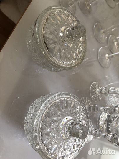 Графин хрустальный с рюмками