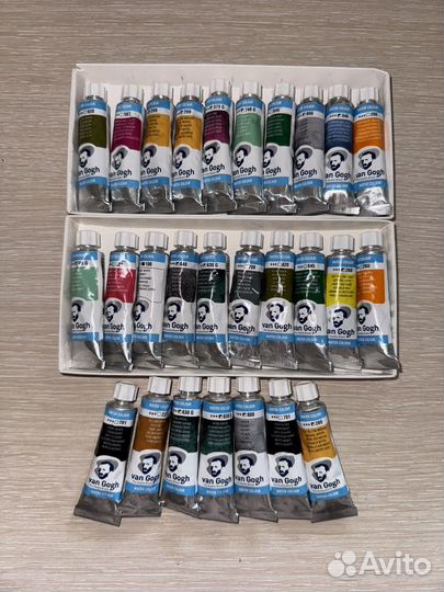 Van gogh акварель тубы
