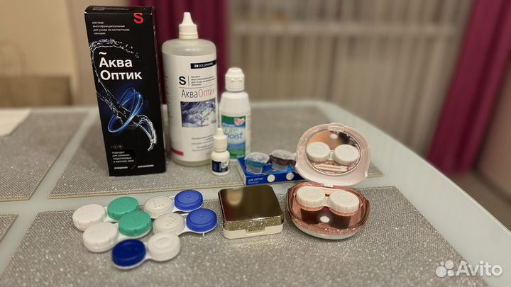 Ультрозвуковой контейнер для очистки линз