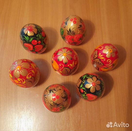 Яйцо деревянное расписное, для Ирины