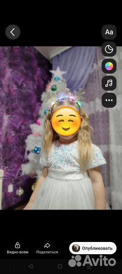 Платье для девочки 104