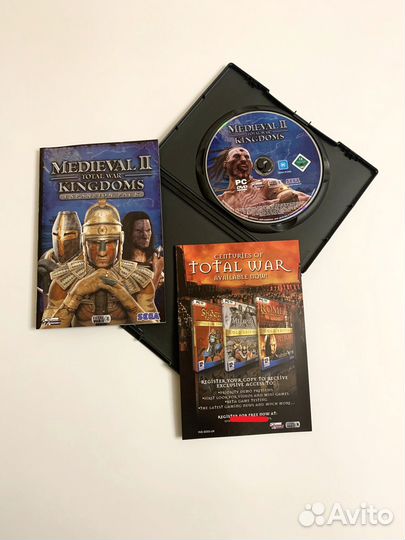 Medieval II Total War Kingdoms зарубежный DVD-бокс