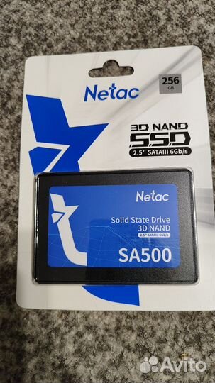 SSD накопитель netac SA500 NT01SA500-256-S3X